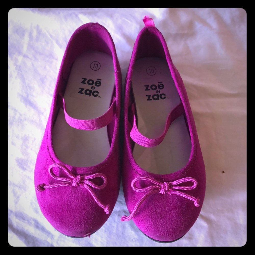 Zoe and Zac little girl slipper shoes